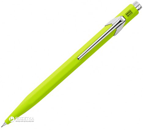 

Карандаш чернографитный механический Caran d'Ache 844 0.7 мм Желтый корпус (7610186025334)