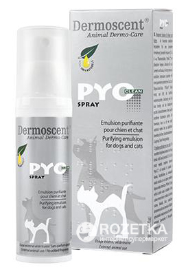 

Спрей для проблемной кожи для собак и кошек Dermoscent PYOclean Spray 50 мл