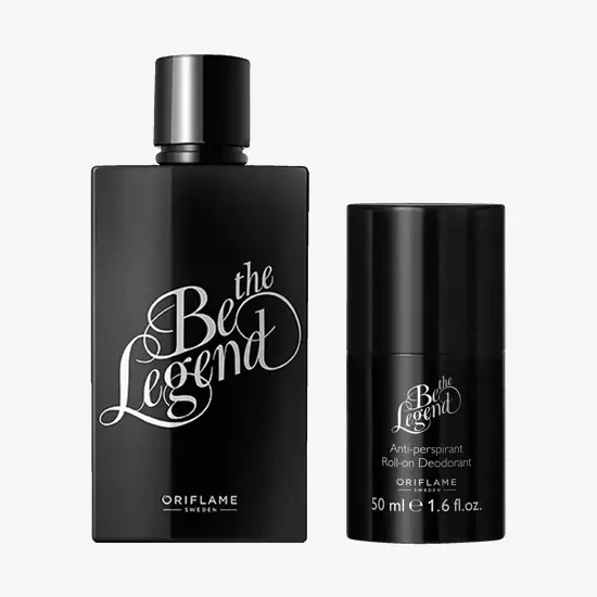 Чоловічий парфумерний набір Oriflame Be The Legend (туалетна вода 75 мл, кульковий антиперспірант 50 мл)