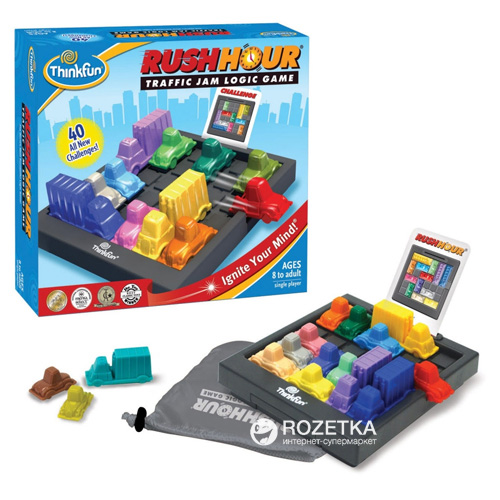 

Логическая игра ThinkFun Час Пик (76336) (019275050009)