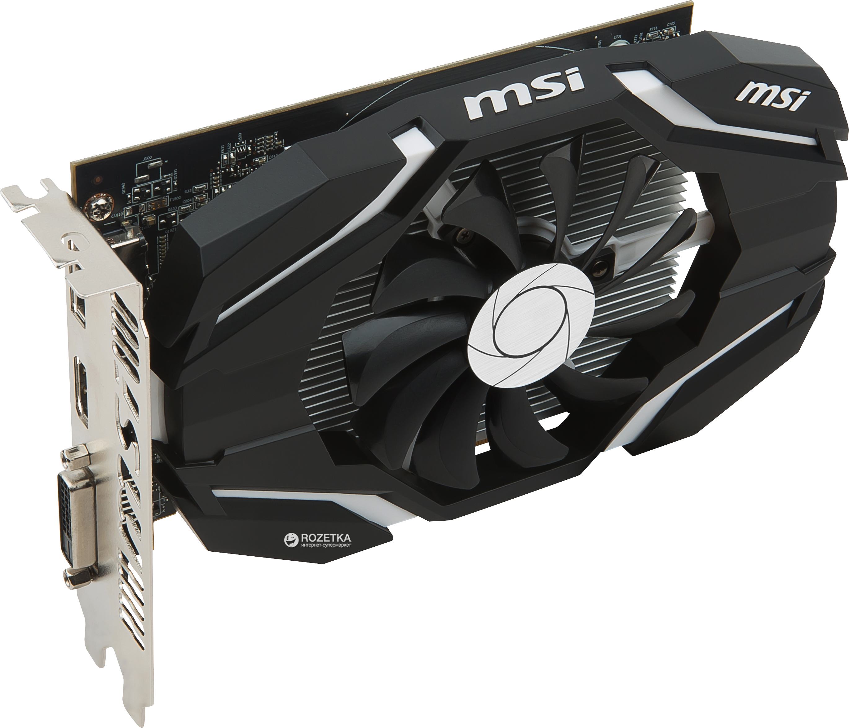 Видеокарта MSI PCI-Ex Radeon RX 460 2GB GDDR5 (128bit) (1210/7000) (DVI,  HDMI, DisplayPort) (RX 460 2G OC) – фото, отзывы, характеристики в  интернет-магазине ROZETKA | Купить в Украине: Киеве, Харькове, Днепре,  Одессе, Запорожье, Львове