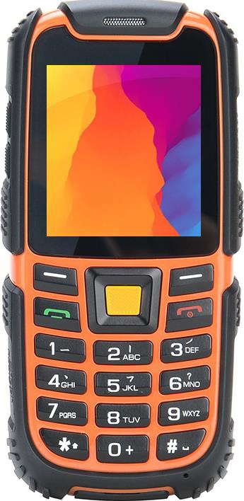 Мобильный телефон Nomi i242 X-treme Black-Orange – фото, отзывы