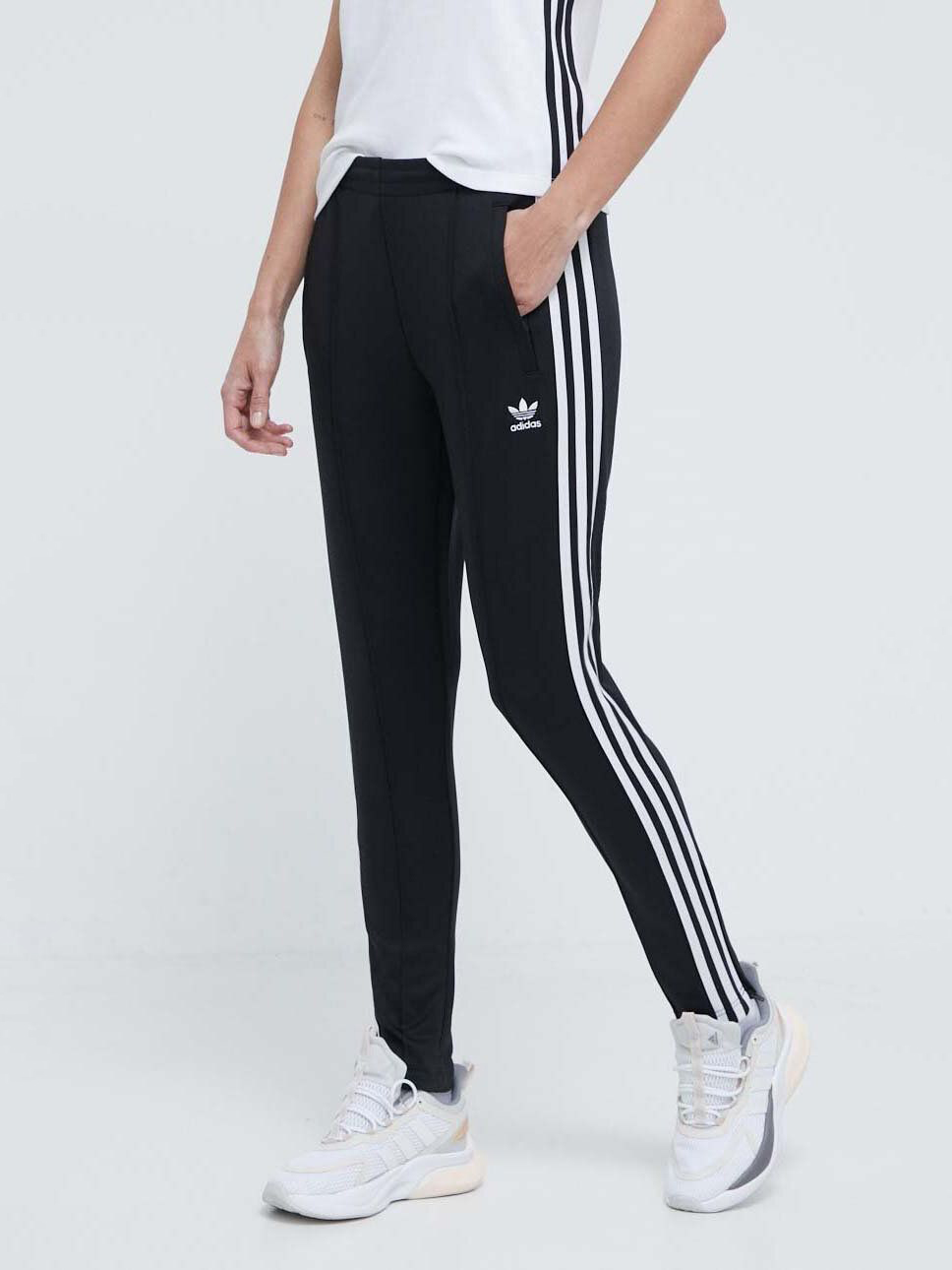 Акція на Спортивні штани жіночі Adidas Originals Sst Track Pant IK6600 2XL Black від Rozetka