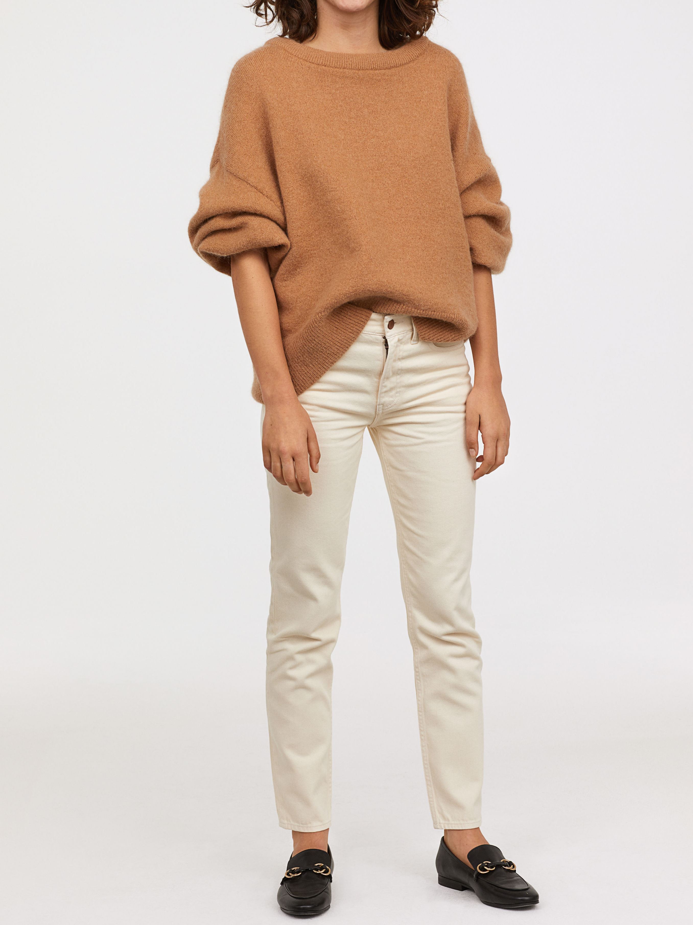 

Джинсы Момы H&M 720325  Бежевый, Джинсы Момы H&M 720325 XS Бежевый