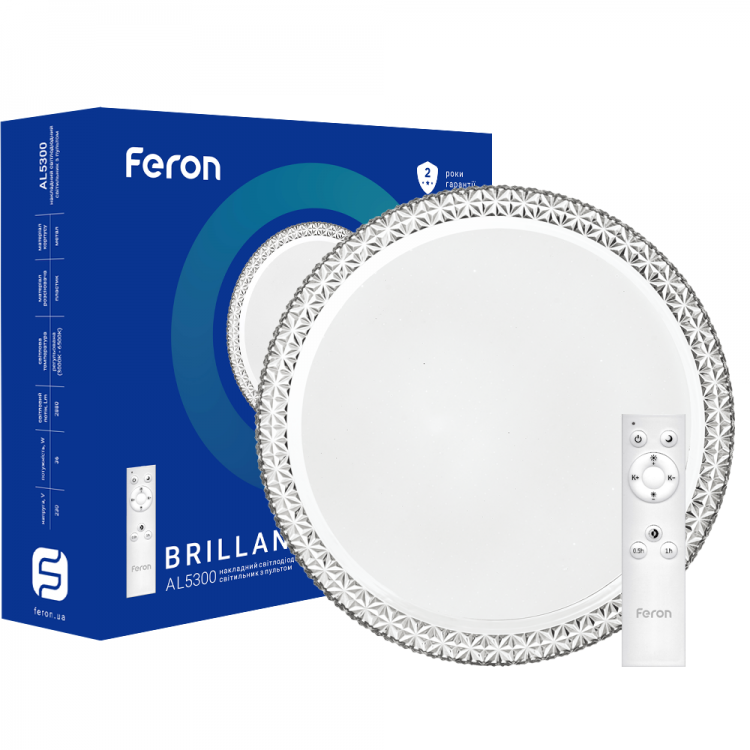 

Светодиодный светильник Feron AL5300 BRILLANT 60W