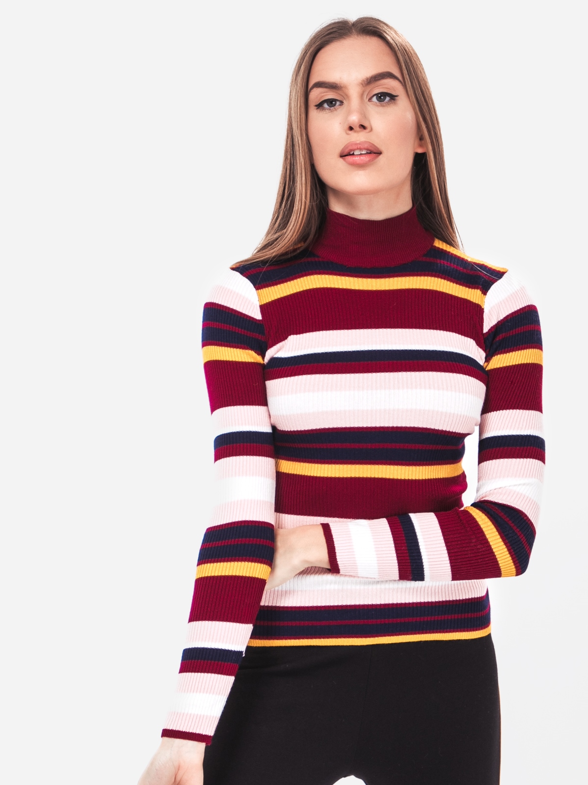 

Гольф Jennyfer 20femb  Бордовый, Гольф Jennyfer 20femb XS Бордовый