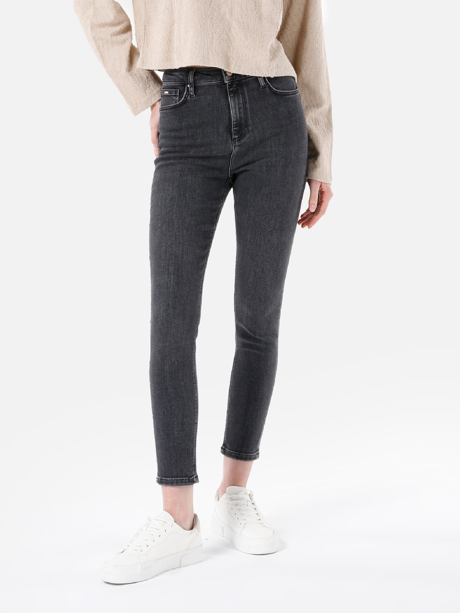 Акція на Джинси Skinny жіночі Colin's 760 Diana CL1067173DN43065 30-32 Asud Wash від Rozetka