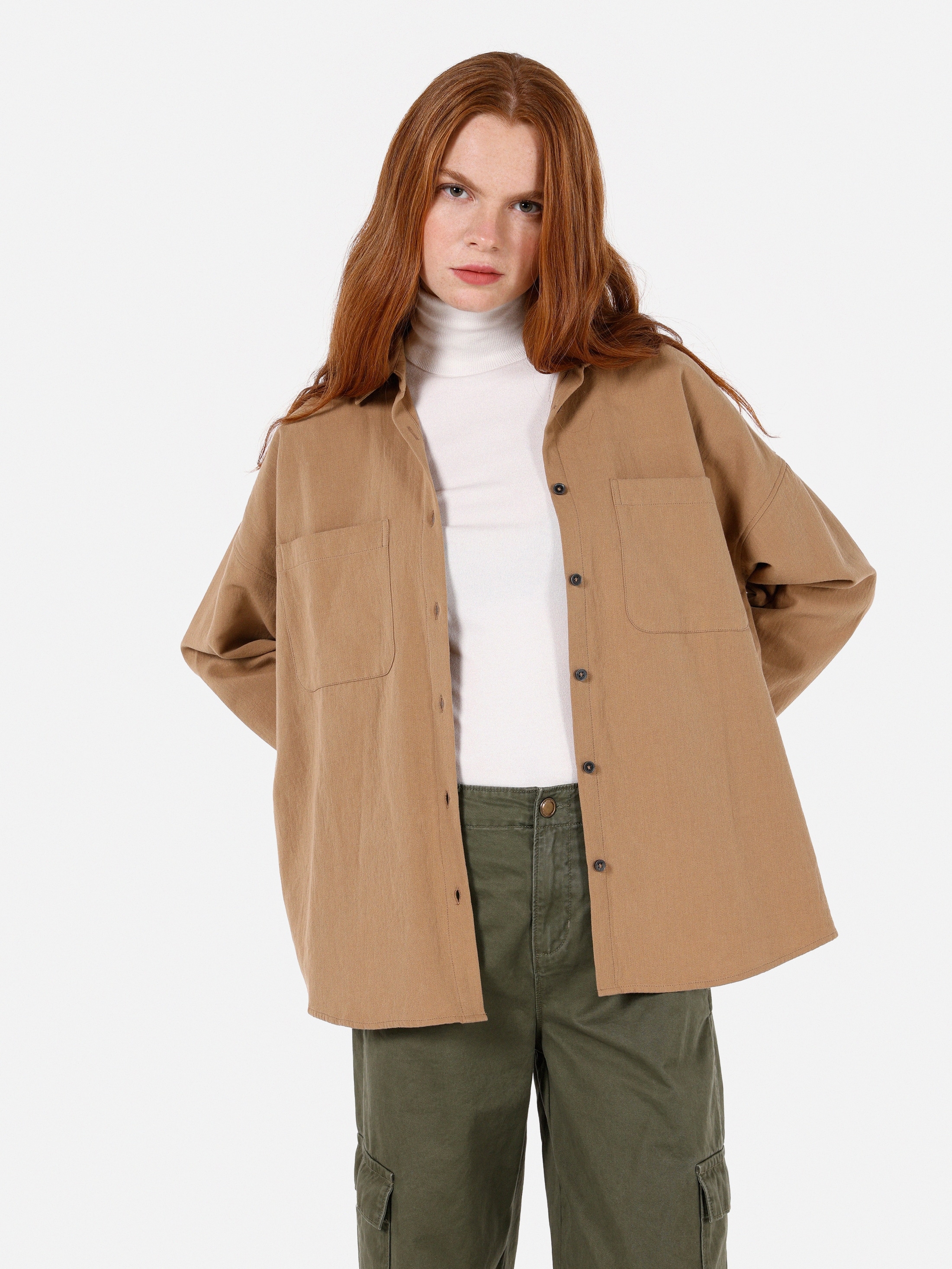 Сорочка оверсайз жіноча Colin's CL1071164CML XS-S Camel від Rozetka на платформі USKIDKA Акція на Сорочка оверсайз жіноча Colin's CL1071164CML XS-S Camel від Rozetka