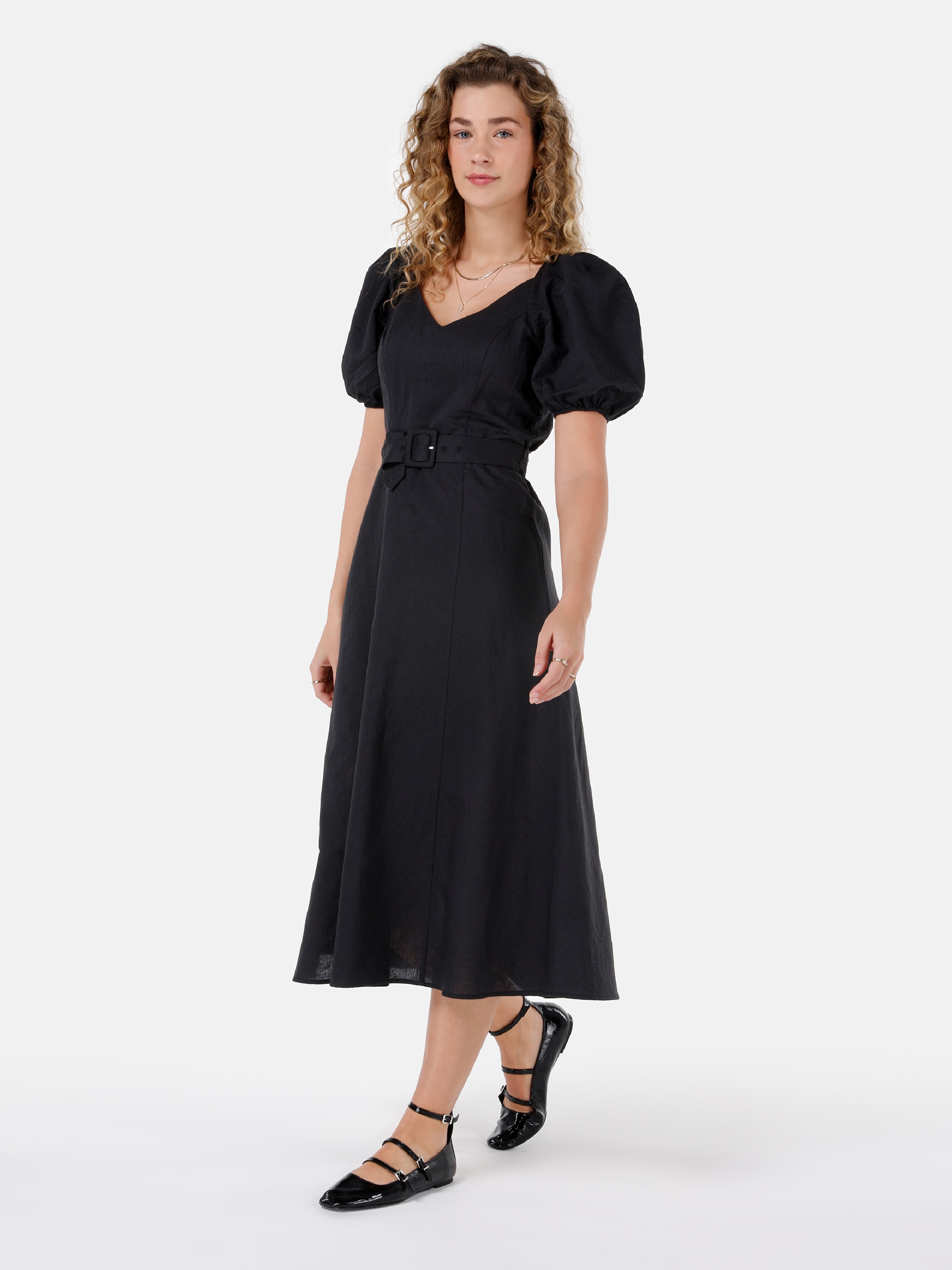 Сукня міді літня жіноча Colin's CL1068987BLK L Black від Rozetka на платформі USKIDKA Акція на Сукня міді літня жіноча Colin's CL1068987BLK L Black від Rozetka