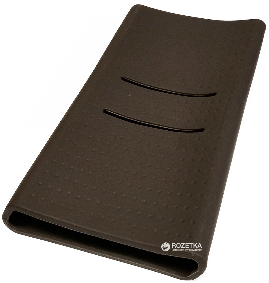 Чехол силиконовый для УМБ Xiaomi Power Bank 20000 mAh Black (TPB20000B ...