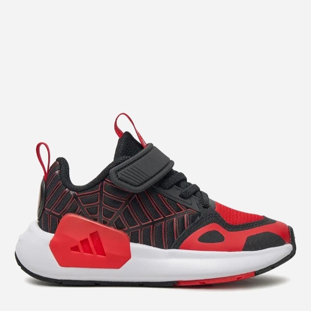 Акція на Дитячі кросівки для хлопчика Adidas Spider Runner Ac K IH1121 34 Cblack/Red/Ftwwht від Rozetka