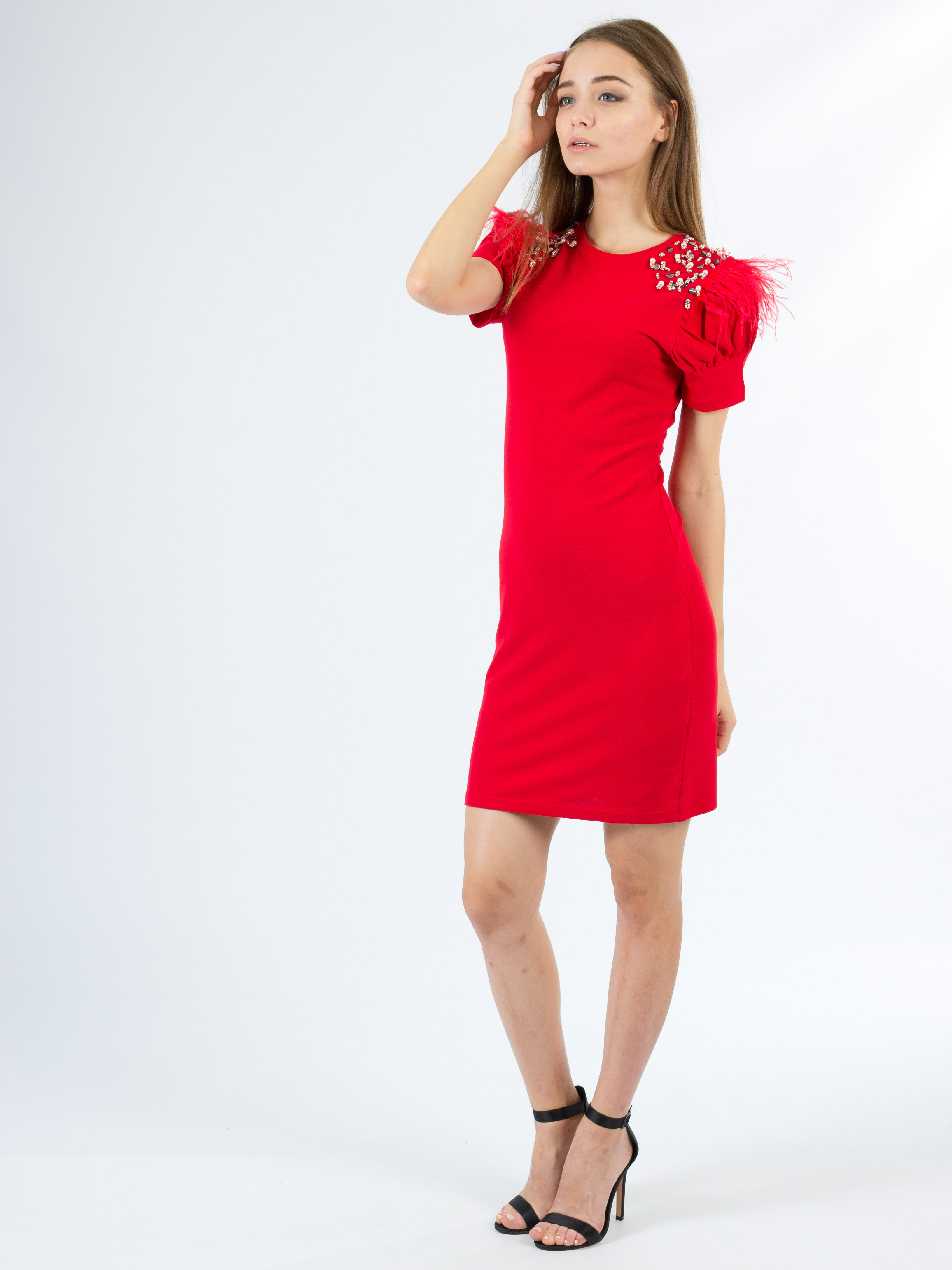 

Платье BEBE PLUS 22768  Красный, Платье BEBE PLUS 22768 M Красный