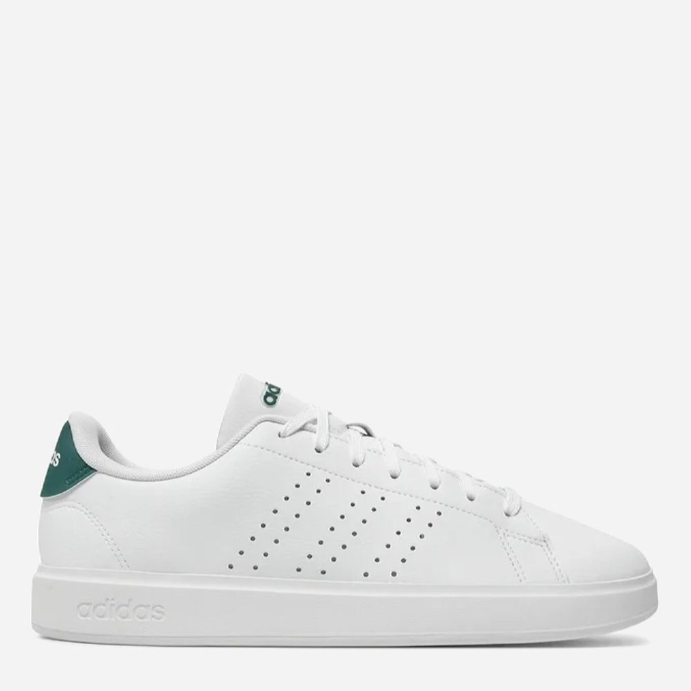 Акція на Чоловічі кеди низькі Adidas Advantage 2.0 IG9166 43.5 (9UK) 27.5 см Ftwwht/Cblack/Cgreen від Rozetka