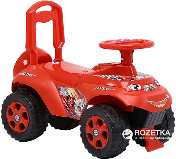

Автомобиль-каталка Active Baby музыкальный Красный (013117-0205М)