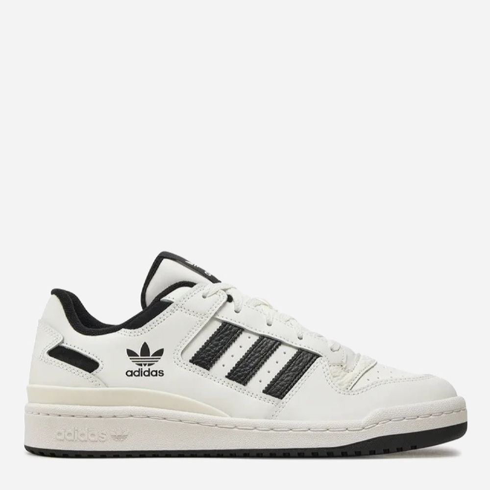 Акція на Чоловічі кеди низькі Adidas Forum Low Cl IH7830 40.5 (7UK) 25.5 см Cwhite/Cblack/Cwhite від Rozetka