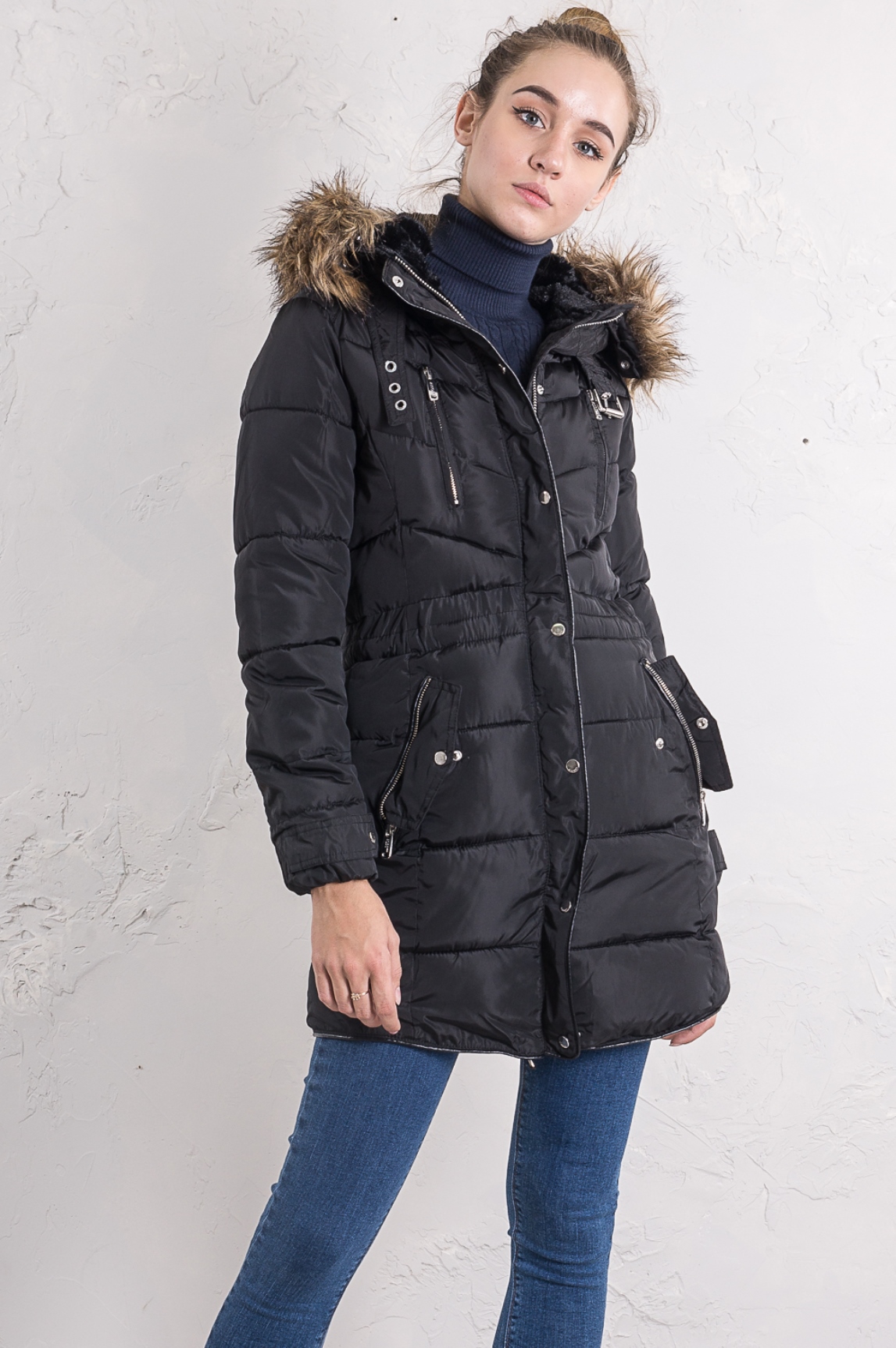

Парка Alcott gb1729do XL Черный