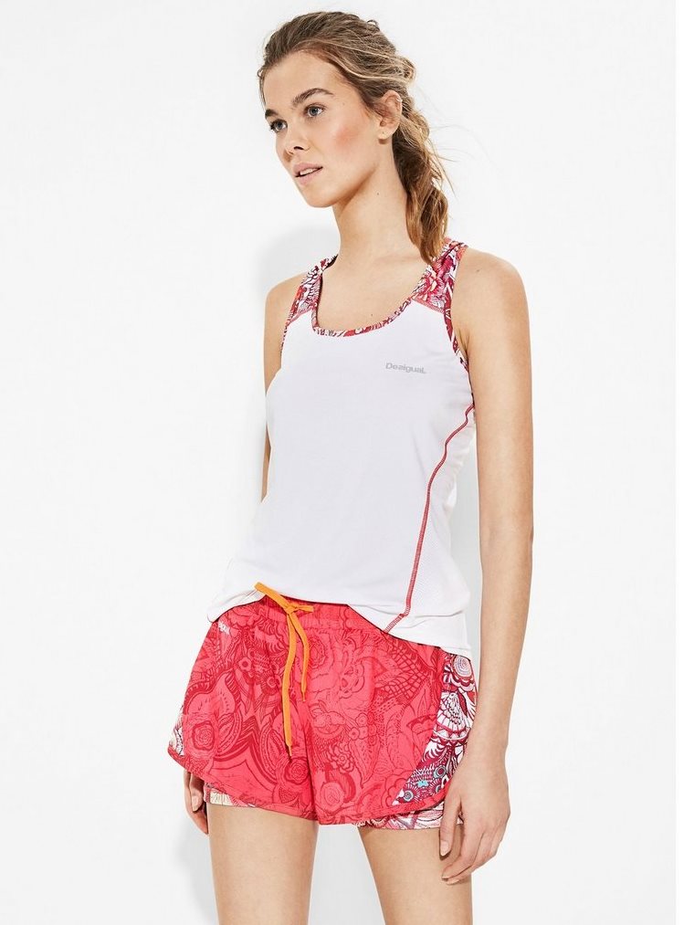 

Топ Desigual 71T2SA7  Белый, Топ Desigual 71T2SA7 M Белый