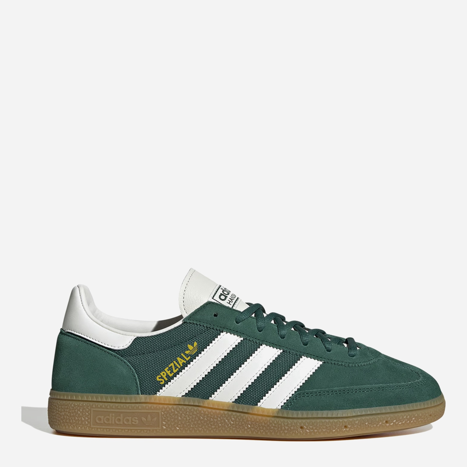 Акція на Чоловічі кеди низькі Adidas Handball Spezial JH5438 45.5 (10.5UK) 29 см Cgreen/Clowhi/Cwhite від Rozetka