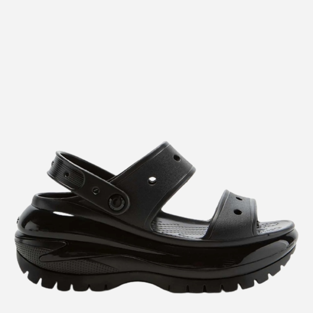 Акція на Жіночі сандалії Crocs Classic Mega Crush Sandal 207989-001-M5/W7 37-38 23 см Blk від Rozetka