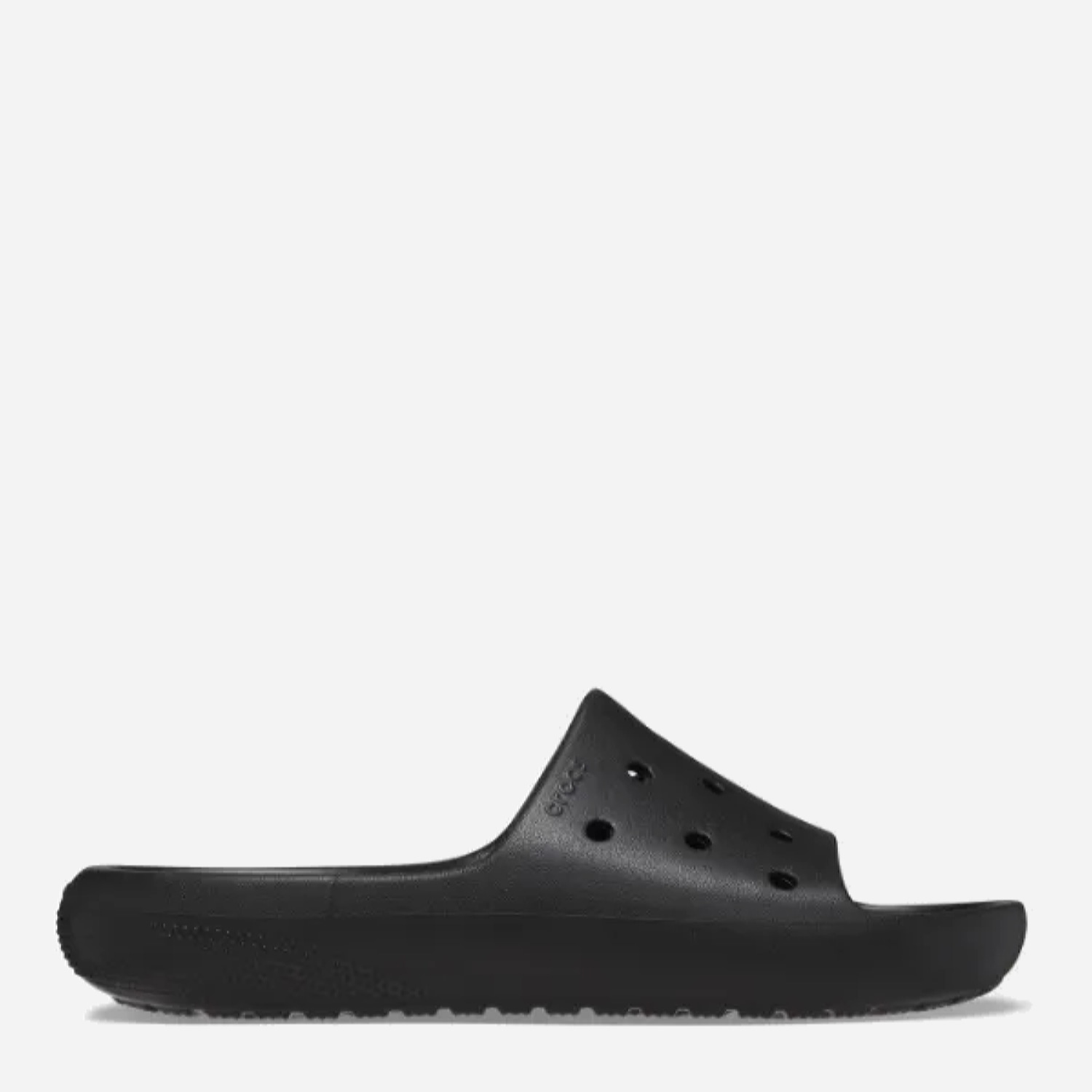 Акція на Чоловічі шльопанці для пляжу Crocs Classic Slide V2 209401-001 48-49 (M13) 31 см Black від Rozetka