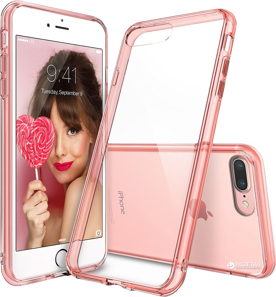 

Панель Ringke Fusion для Apple iPhone 7 Plus/8 Plus (Rose Gold)