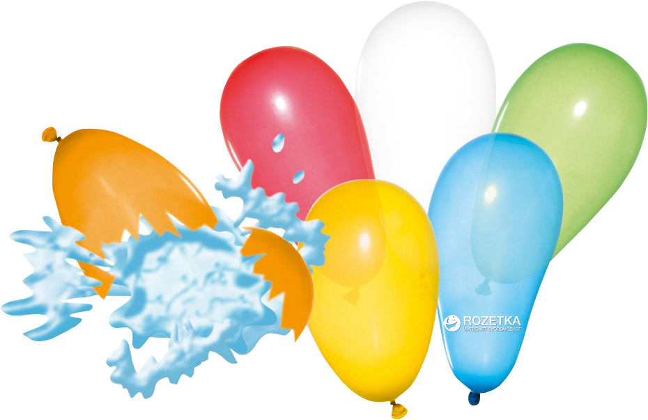 Водяные бомбочки Susy Card 20 шт 11 см Ассорти (40011547) – фото ...