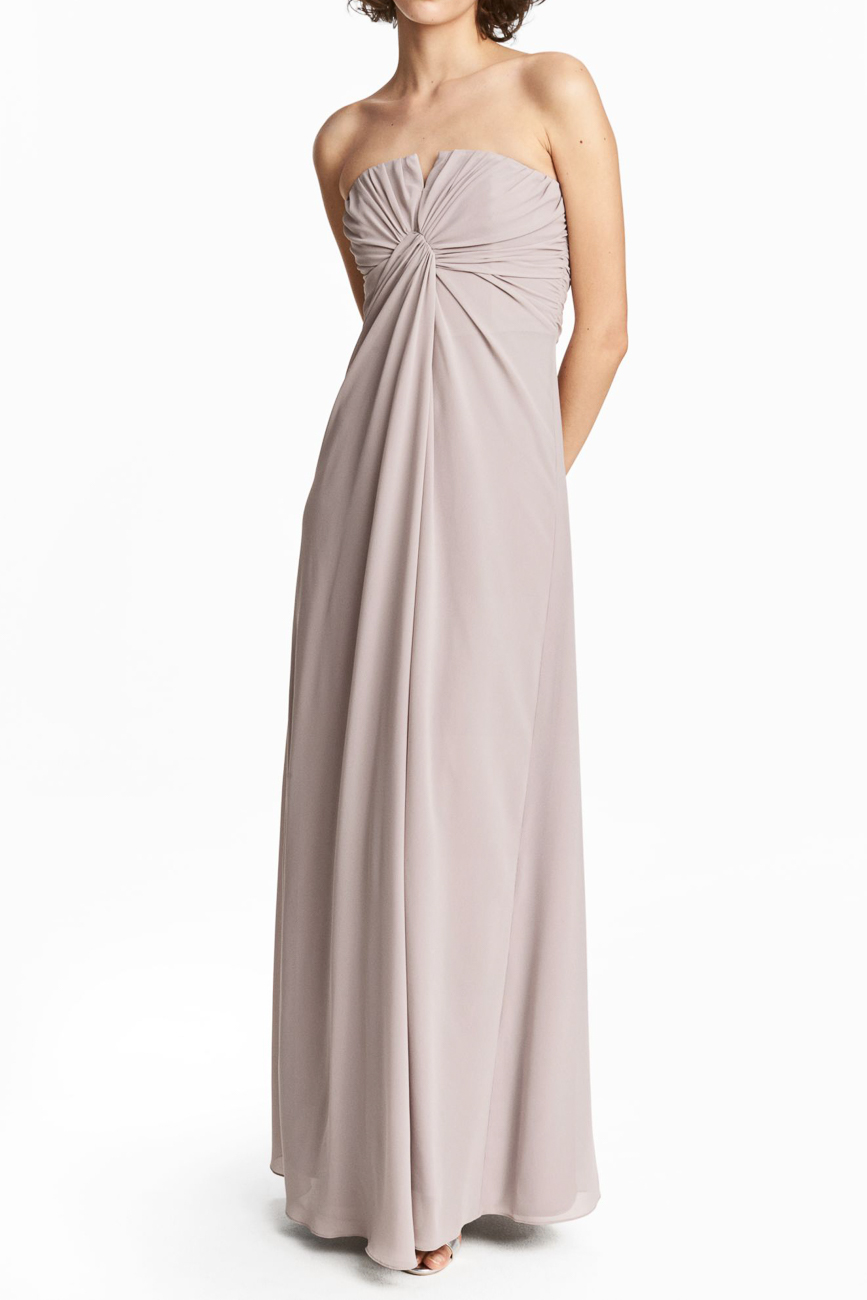 

Платье H&M Ж1019420 цвет бежевый 32