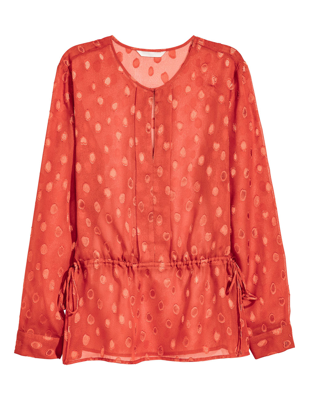 

Блуза H& Ж1019492 цвет красный, Блуза H&M Ж1019492 цвет красный M