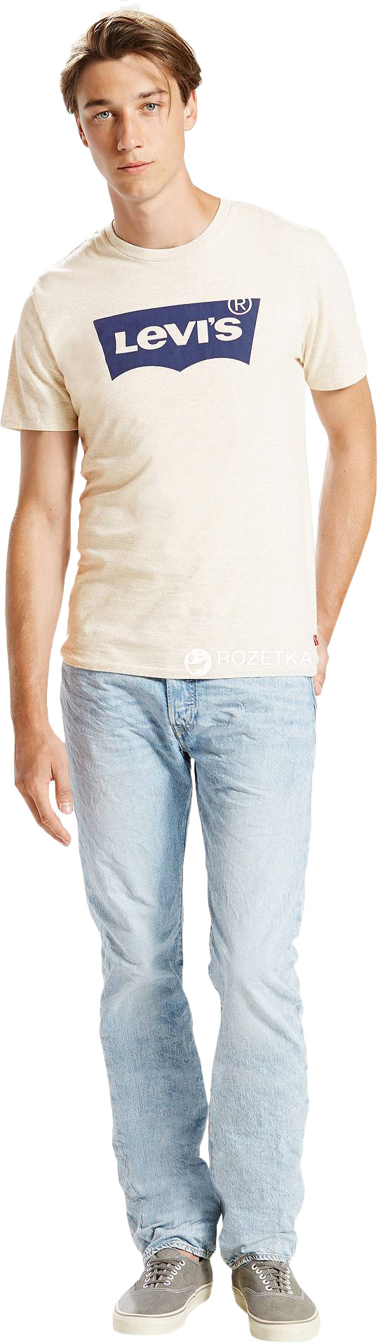 Футболка Levi's Housemark Graphic Tee HM Bisque Heather L (224890002