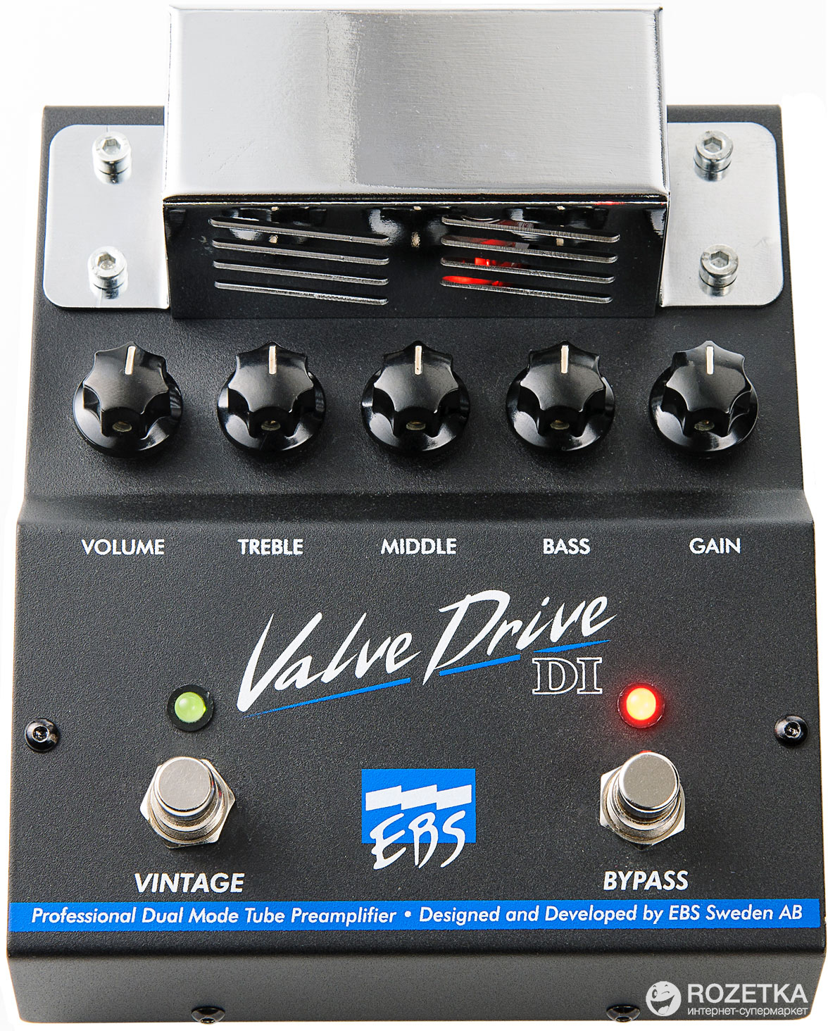 Басовый преамп EBS VDR ValveDrive Tube Preamp (17-13-25-11) – фото ...