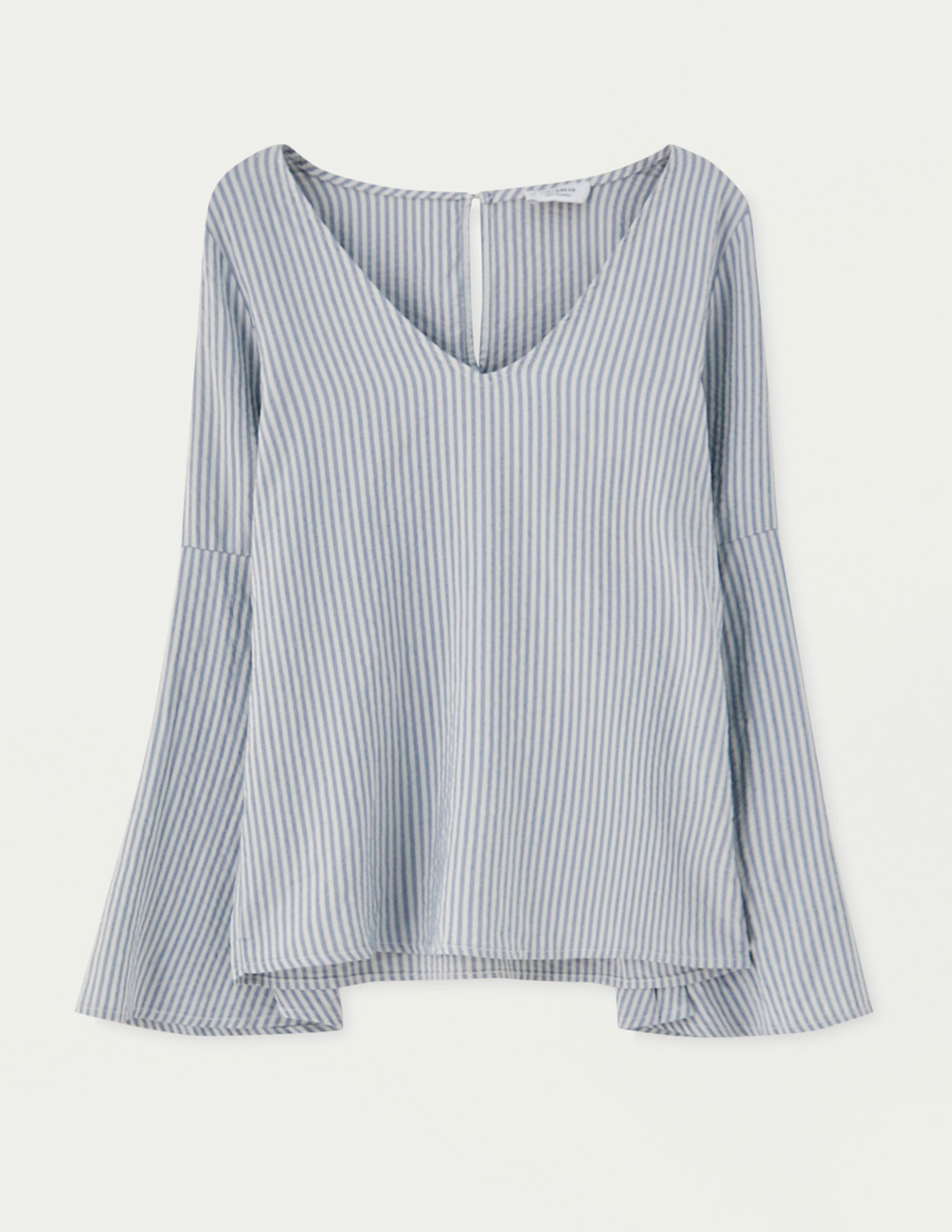 

Блуза PULL & BEAR Ж1046364 (5472/309/406) цвет серый S