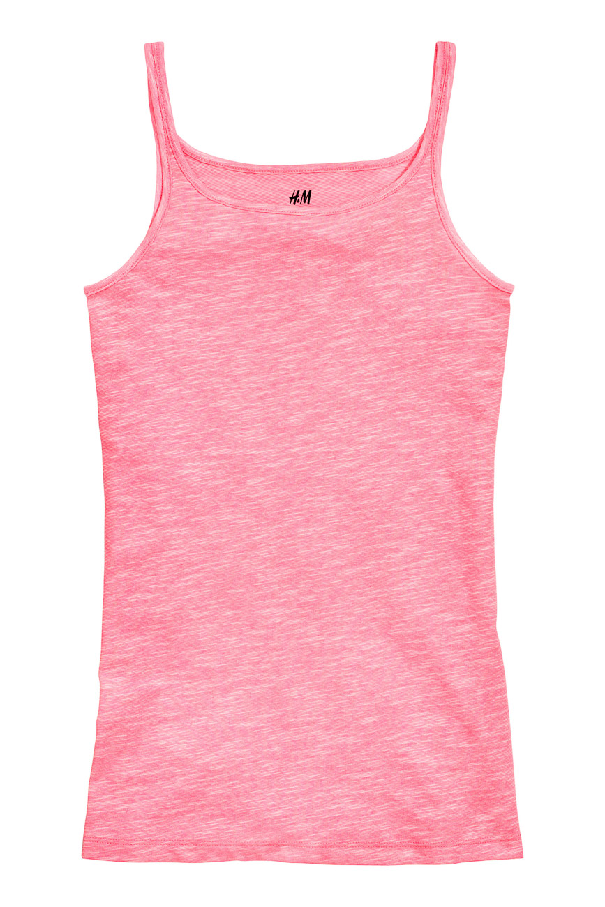 

Майка H&M ДД001236 цвет розовый 158/164