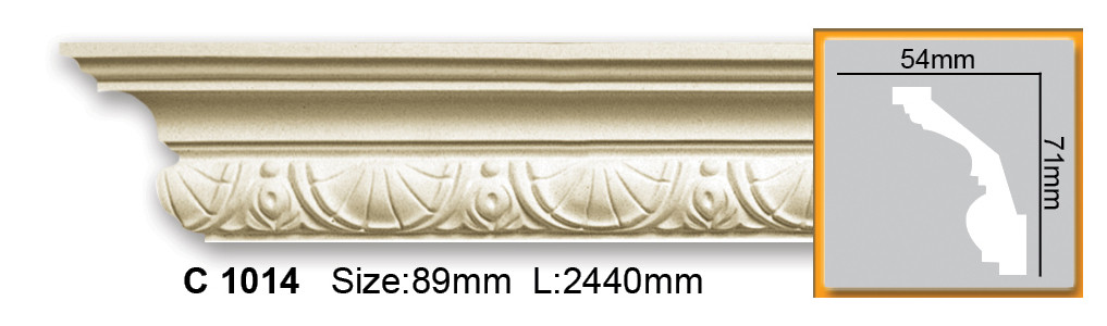 

Карниз с орнаментом Gaudi Decor C 1014