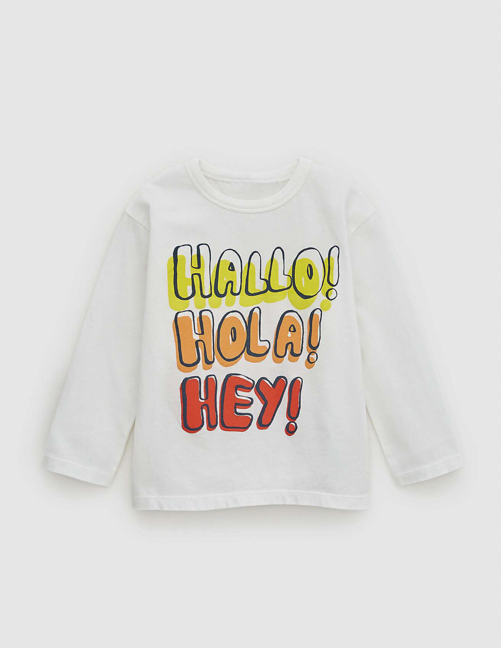 

Футболка д/р Zara ДМ001282 (0371/550/712) цвет белый 86