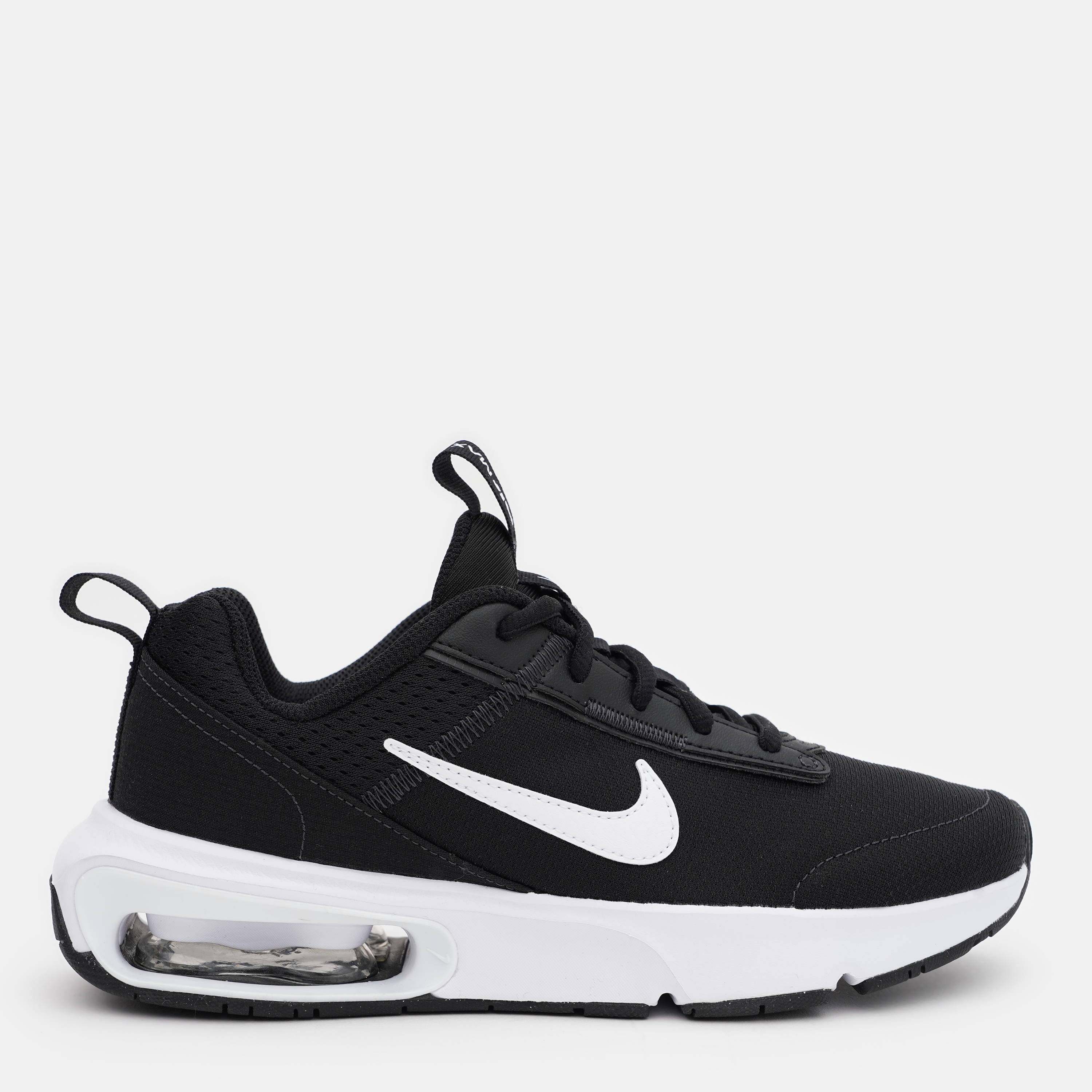 Акція на Підліткові кросівки для хлопчика Nike Air Max Intrlk Lite (Gs) DH9393-002 38 (5.5Y) Black/White-Anthracite-Wolf Grey від Rozetka