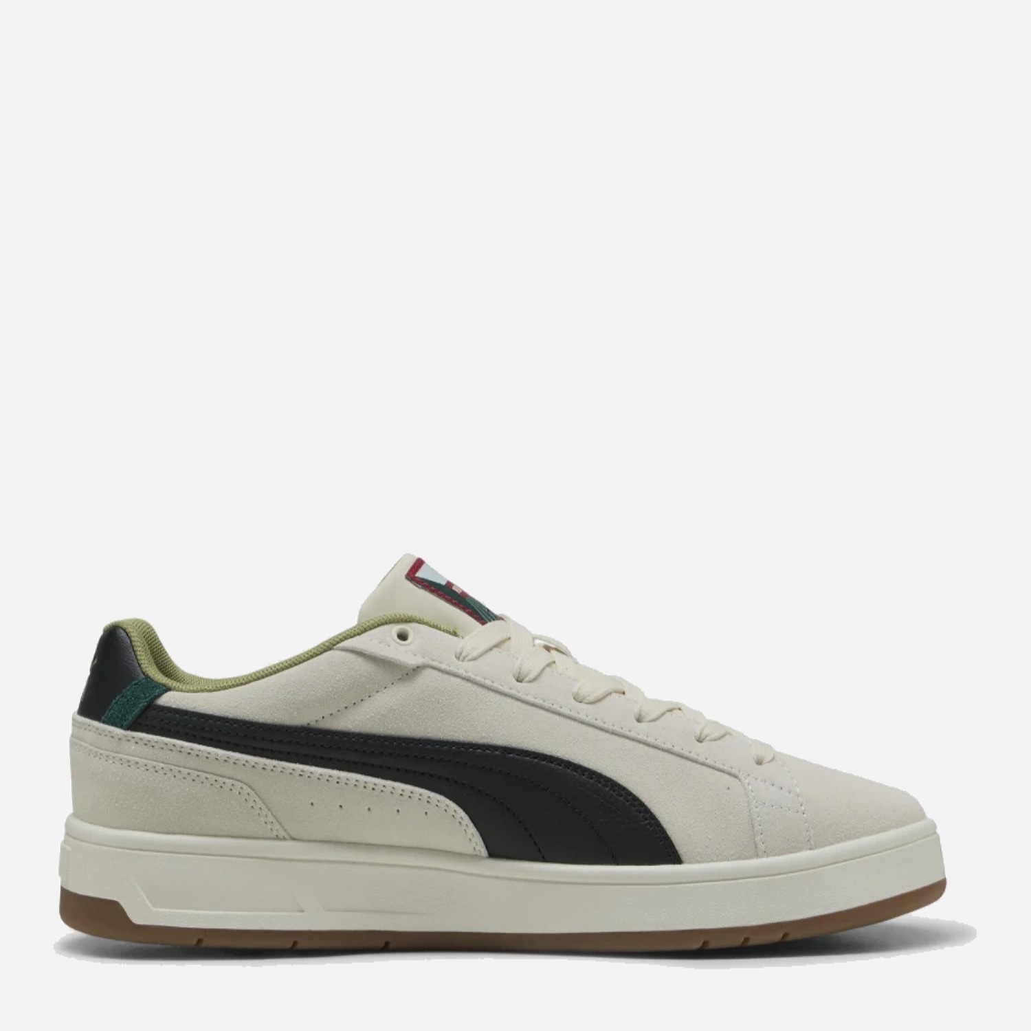 Акція на Чоловічі кеди низькі Puma Court Classico Greenside 40161201 44.5 (10UK) 29 см Alpine Snow-Puma Black-Dark Myrtle від Rozetka