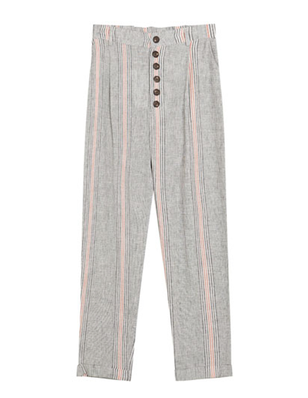 

Брюки PULL & BEAR Ж1046437 (9680/330/837) цвет серый M