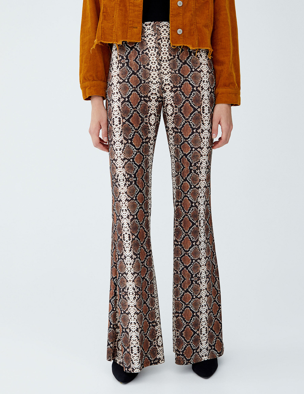 

Брюки PULL & BEAR Ж1046380 (9680/365/038) цвет коричневый XS