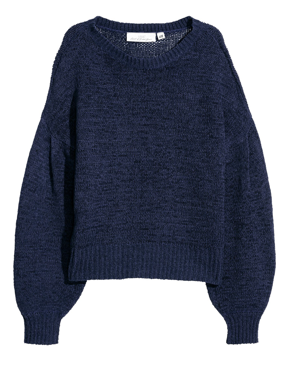 

Свитер H&M Ж1051366 цвет синий M