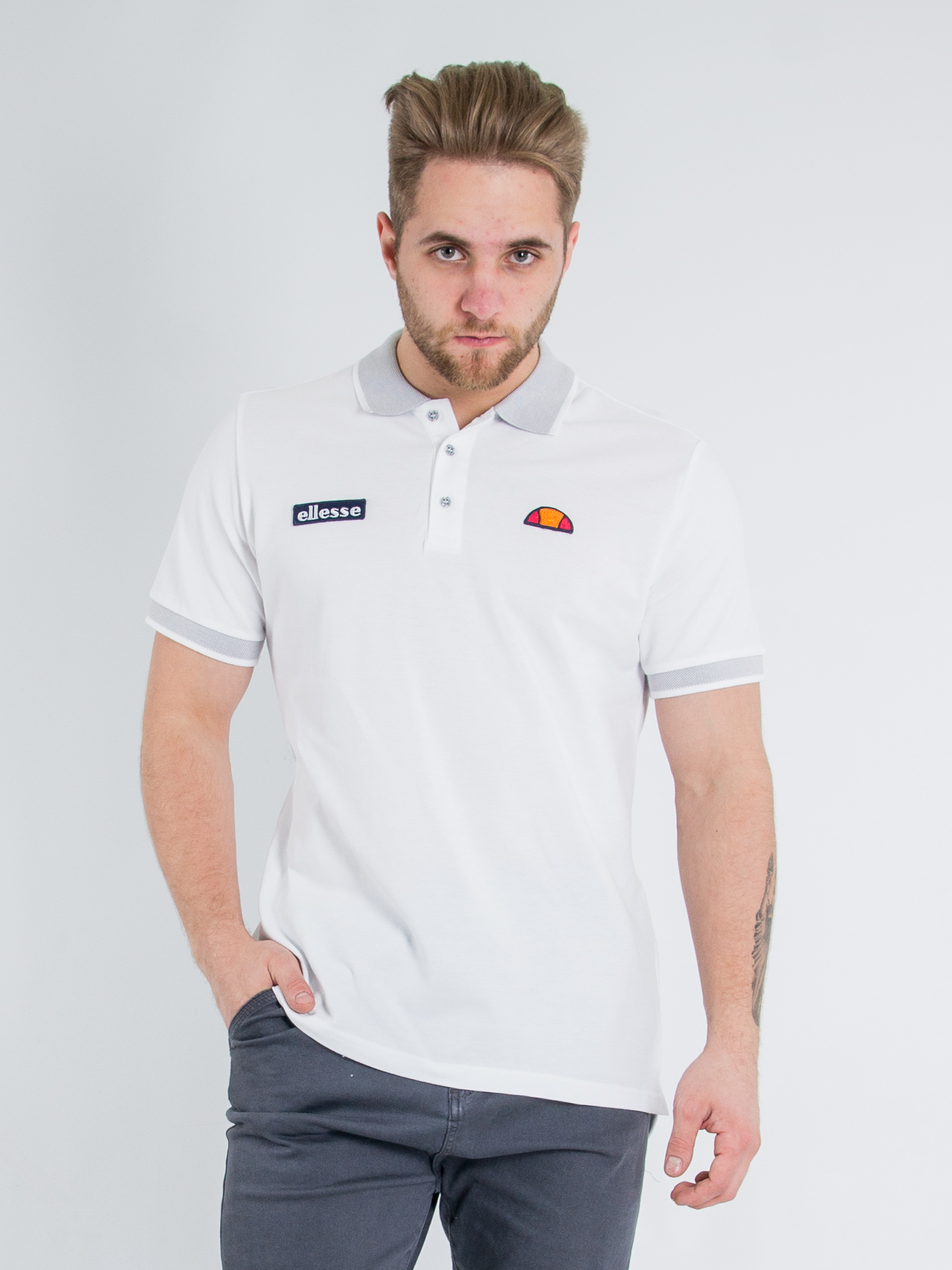 

Поло Ellesse v-170320-1 L Белый