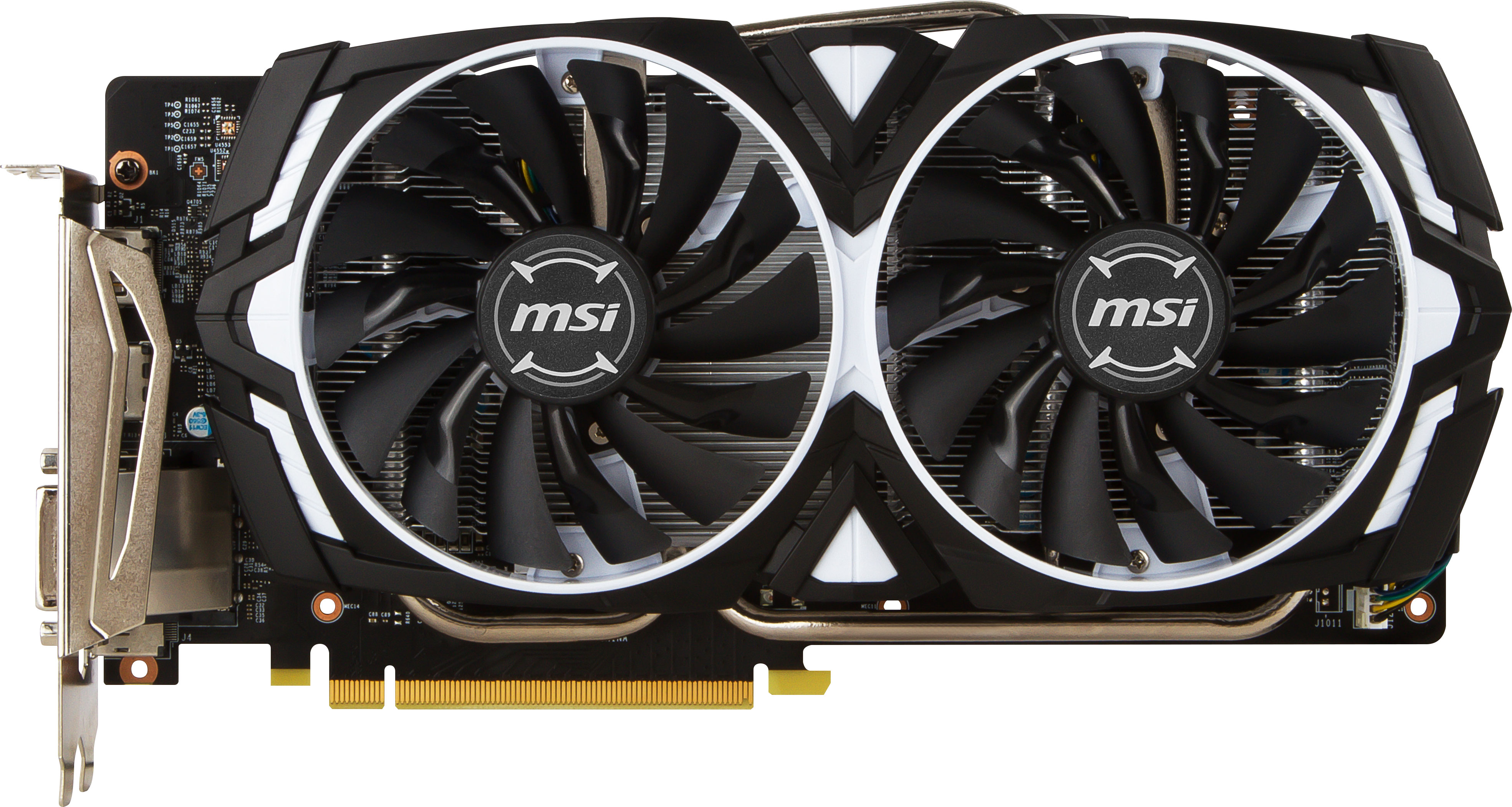 Видеокарта MSI PCI-Ex GeForce GTX 1060 Armor OCV1 3GB GDDR5 (192bit)  (1544/8008) (DVI, 2 x HDMI, 2 x DisplayPort) (GTX 1060 ARMOR 3G OCV1) –  отзывы покупателей | ROZETKA