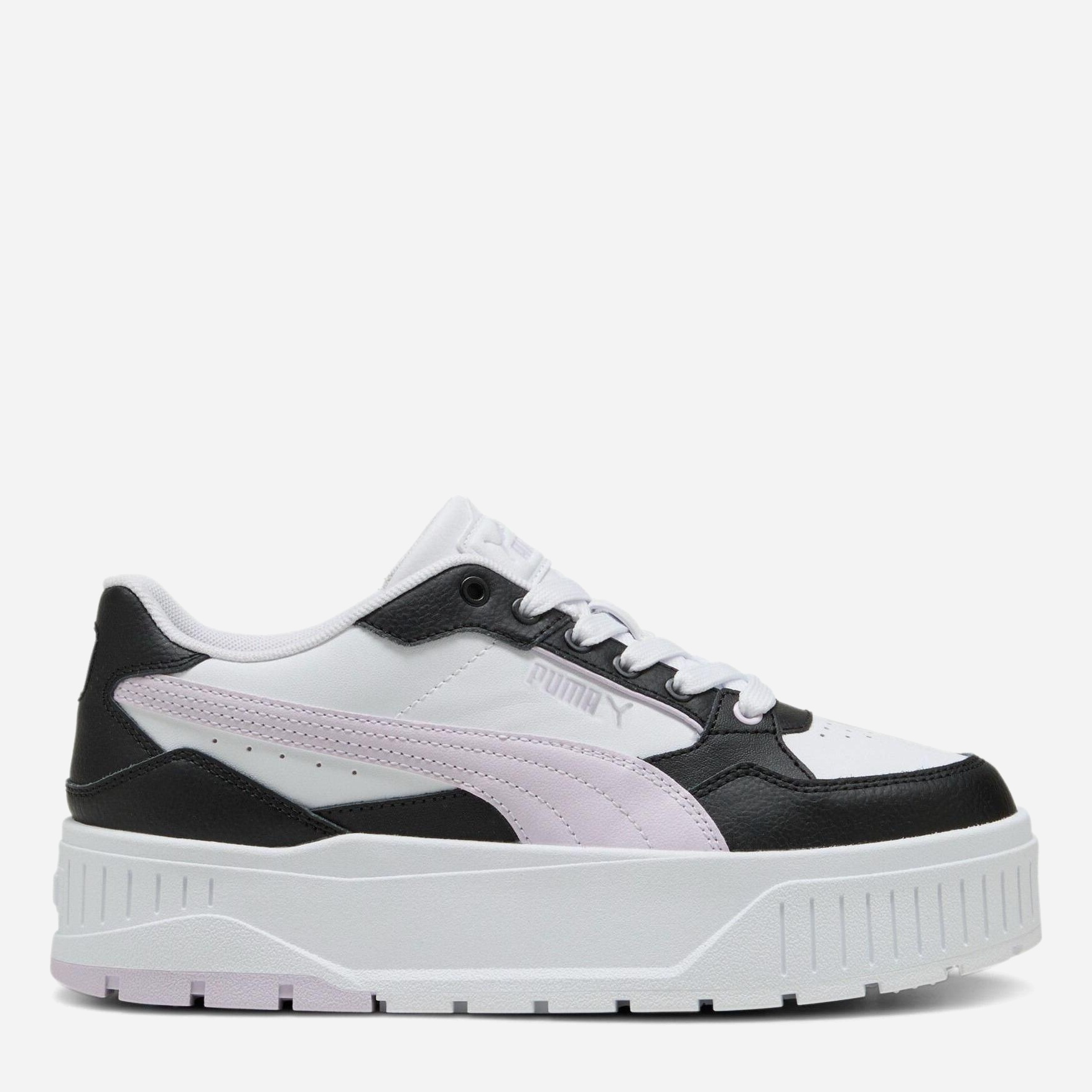 Акція на Жіночі кеди низькі Puma Karmen II Idol 39746111 40 (6.5UK) 25.5 см Puma White-Lilac Frost-Puma Black від Rozetka