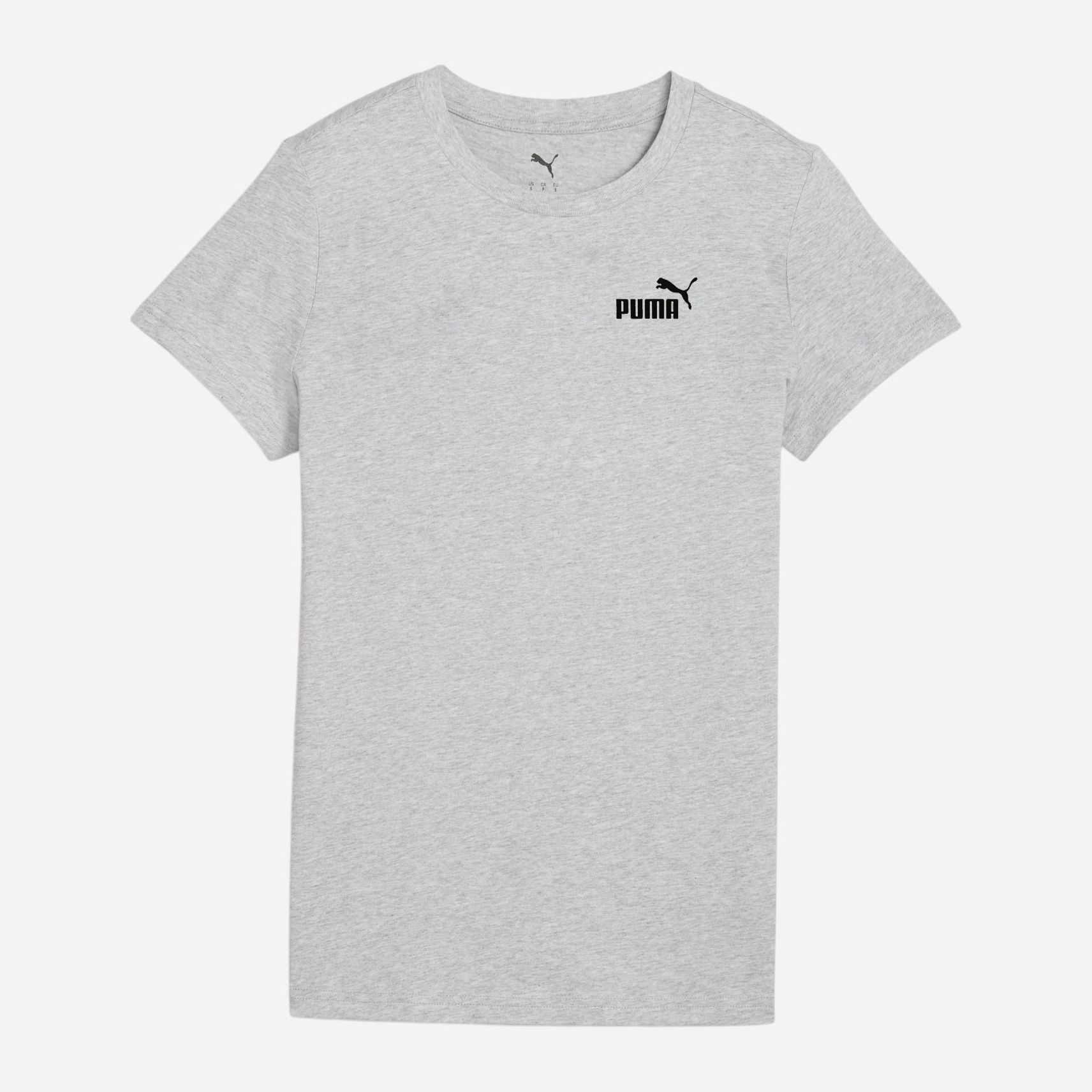 Акція на Футболка бавовняна жіноча Puma Ess Small No. 1 Logo Tee 68237204 S Light Gray Heather від Rozetka