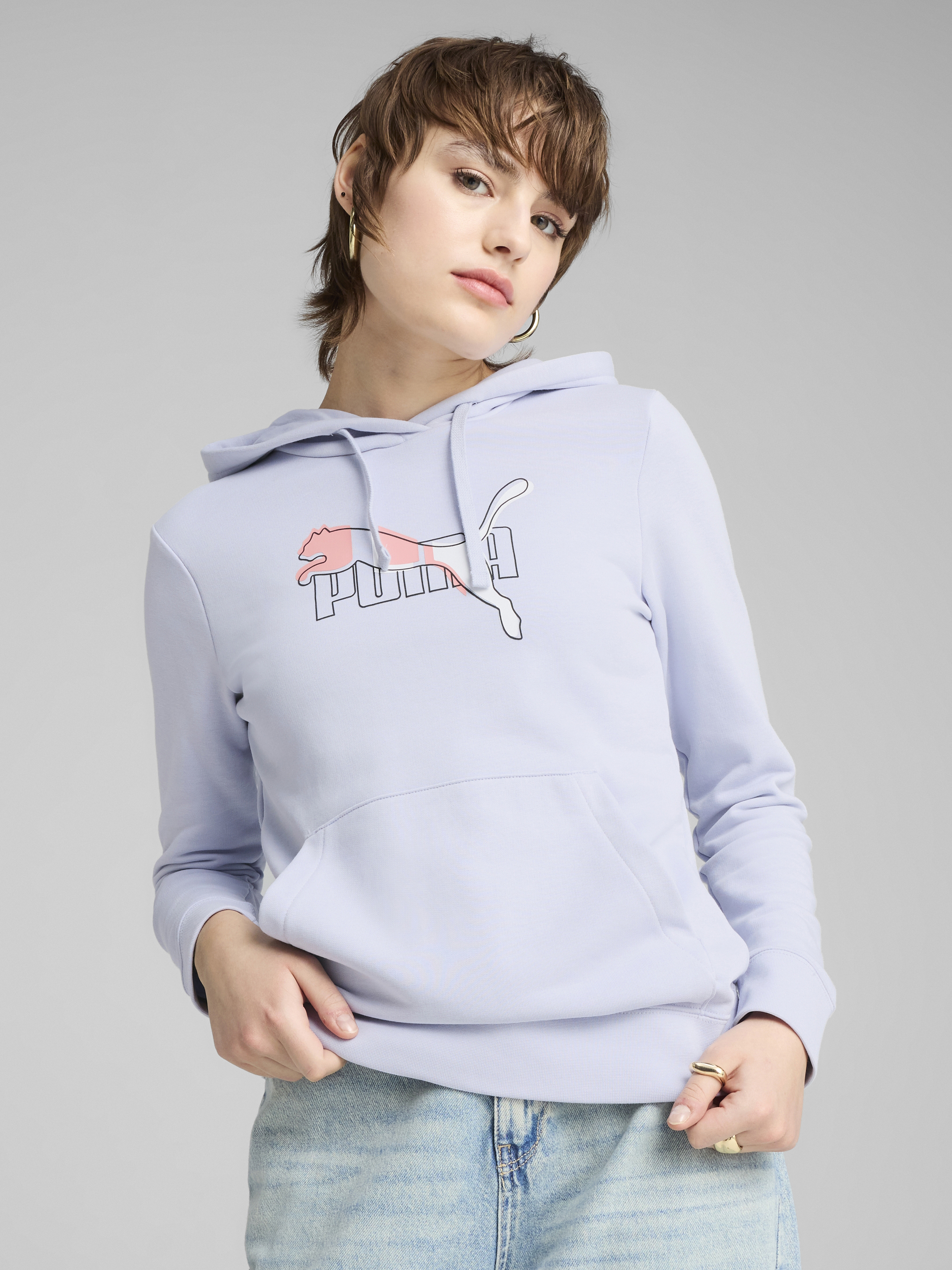 Акція на Худі жіноче Puma Ess Logo Lab Hoodie Tr 68499247 S Cool Weather від Rozetka