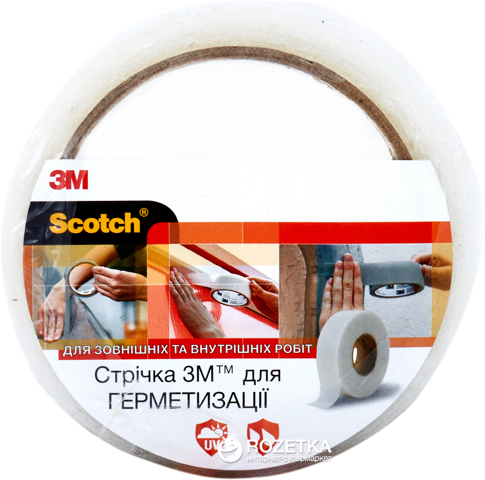 Односторонняя клейкая герметизирующая лента 3M Scotch 4412 25 мм х 1.5 ...