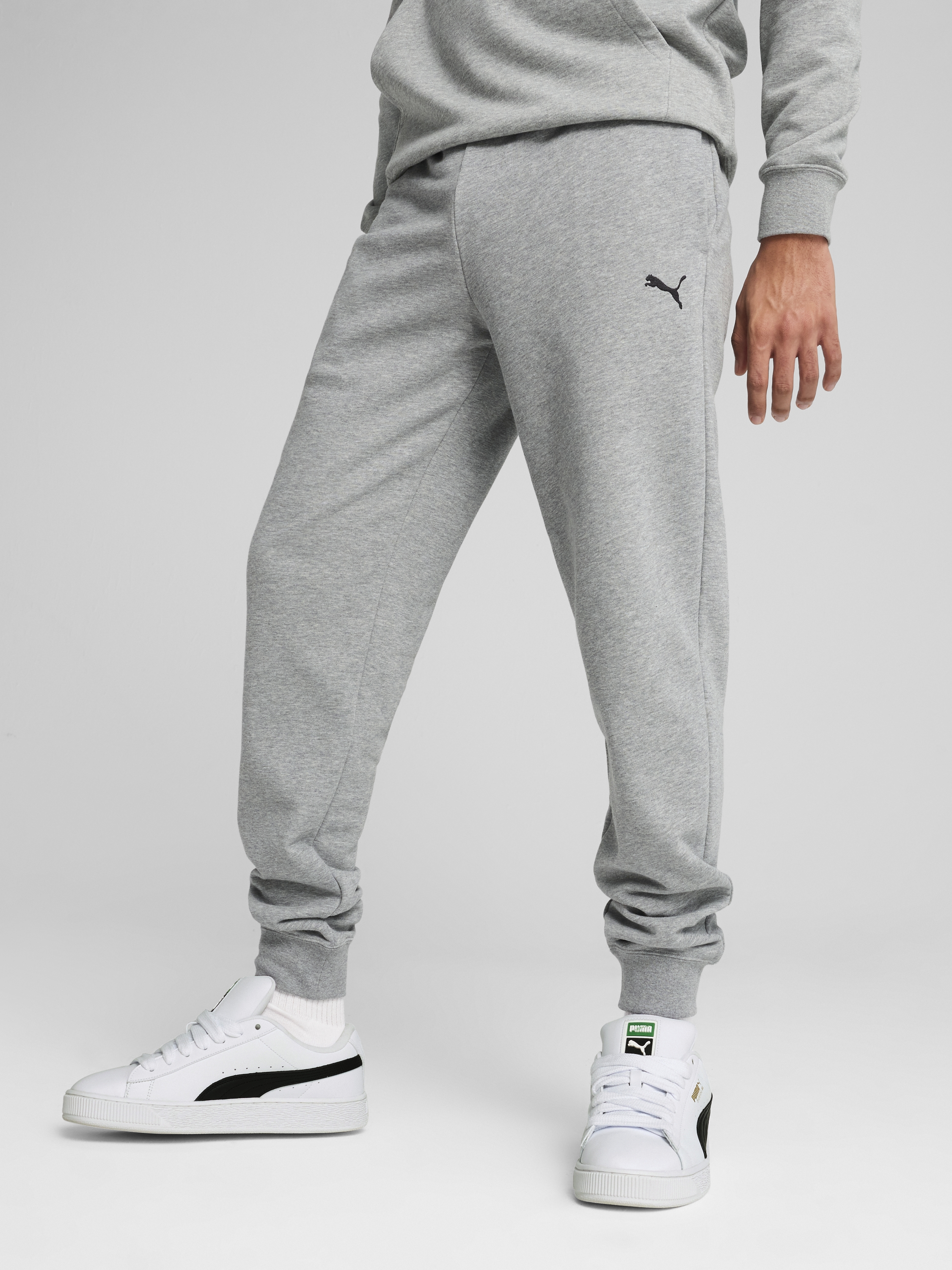 Акція на Спортивні штани чоловічі Puma Ess Sweatpants Tr Cl 68261603 S Medium Gray Heather від Rozetka