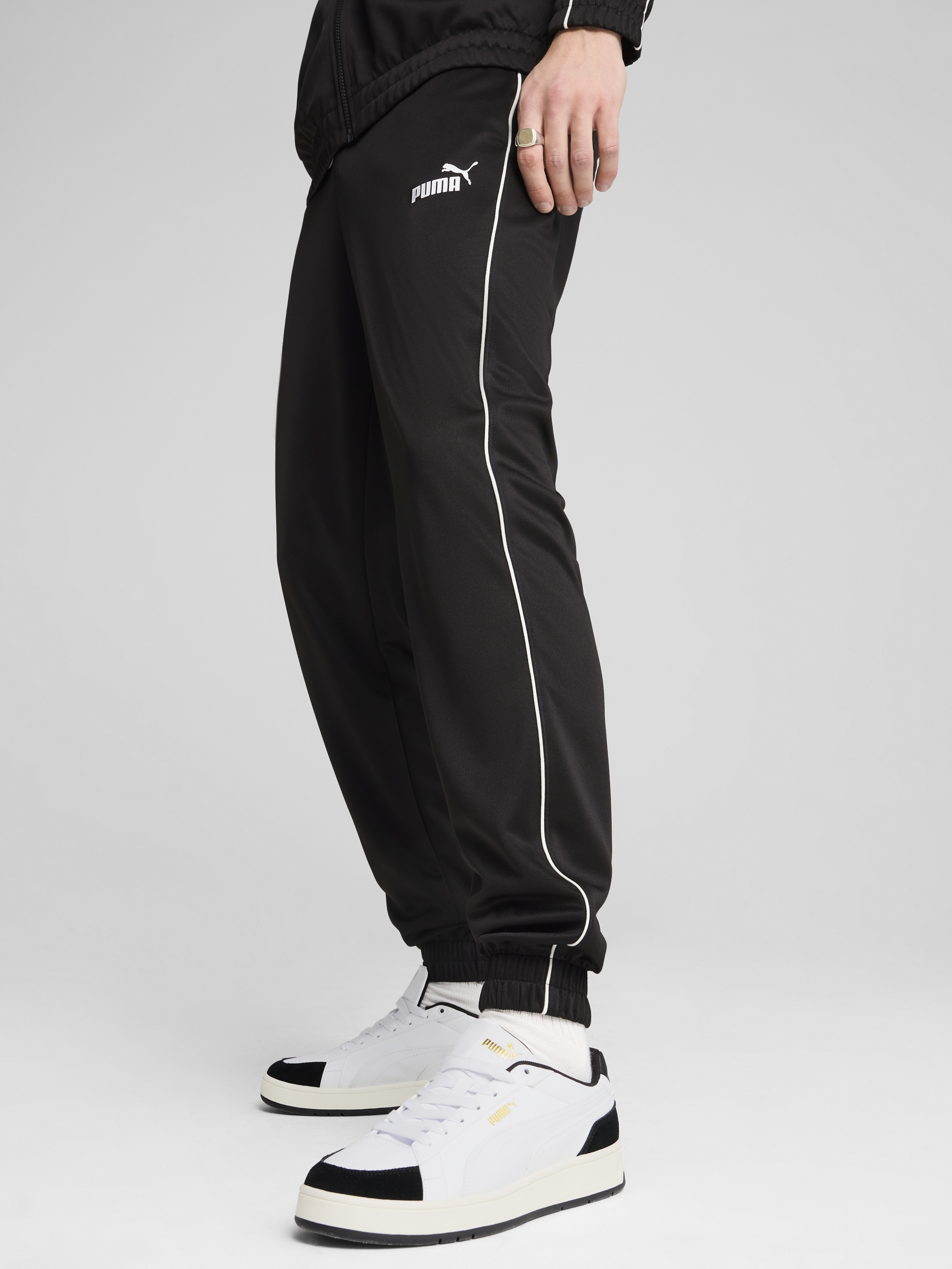 Акція на Спортивні штани чоловічі Puma Sport Poly Pants Cl 68462001 L Black від Rozetka