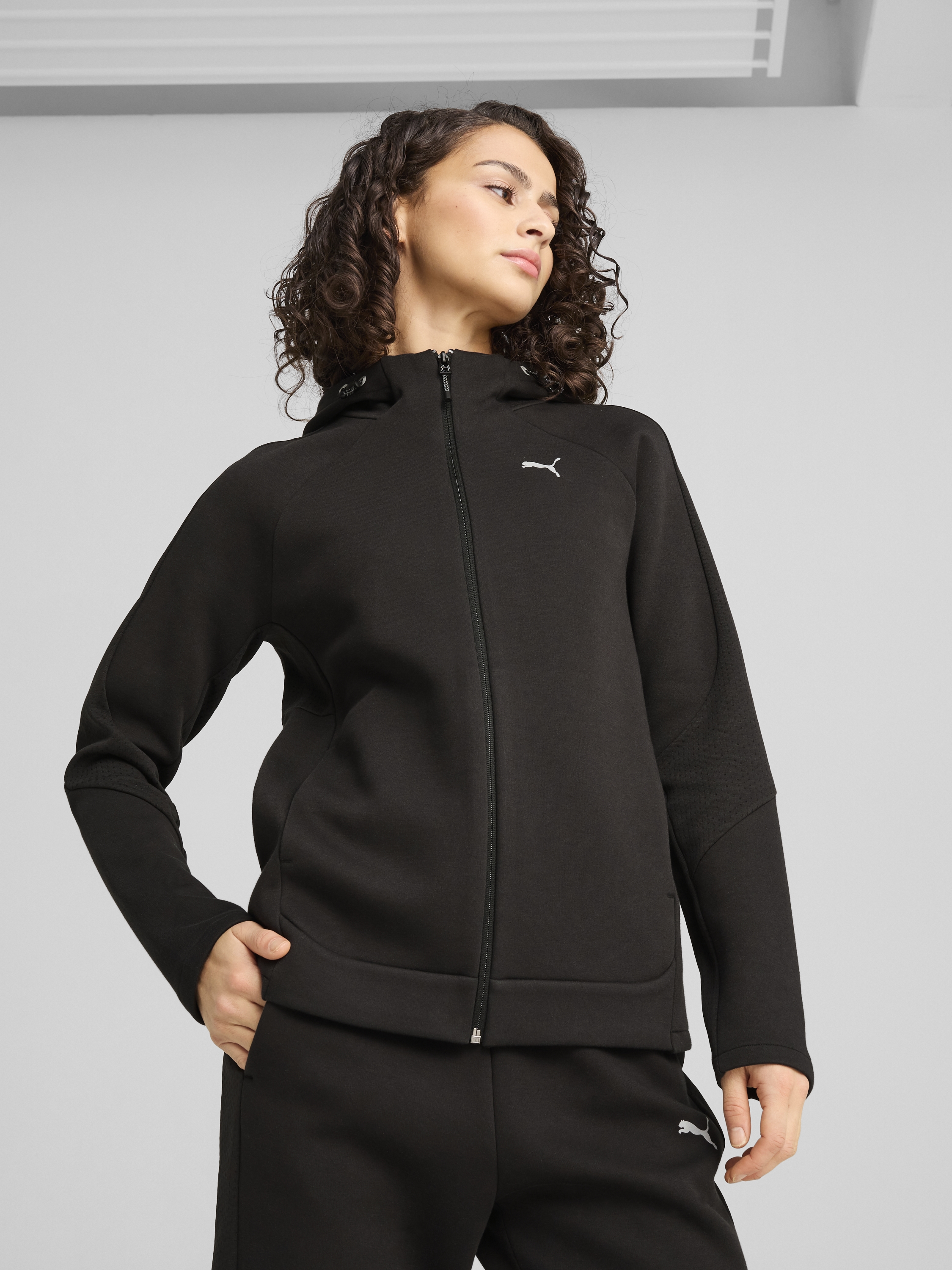 Толстовка на блискавці з капюшоном жіноча Puma Evostripe Full-Zip Hoodie Dk 68505001 M Black від Rozetka на платформі USKIDKA Акція на Толстовка на блискавці з капюшоном жіноча Puma Evostripe Full-Zip Hoodie Dk 68505001 M Black від Rozetka