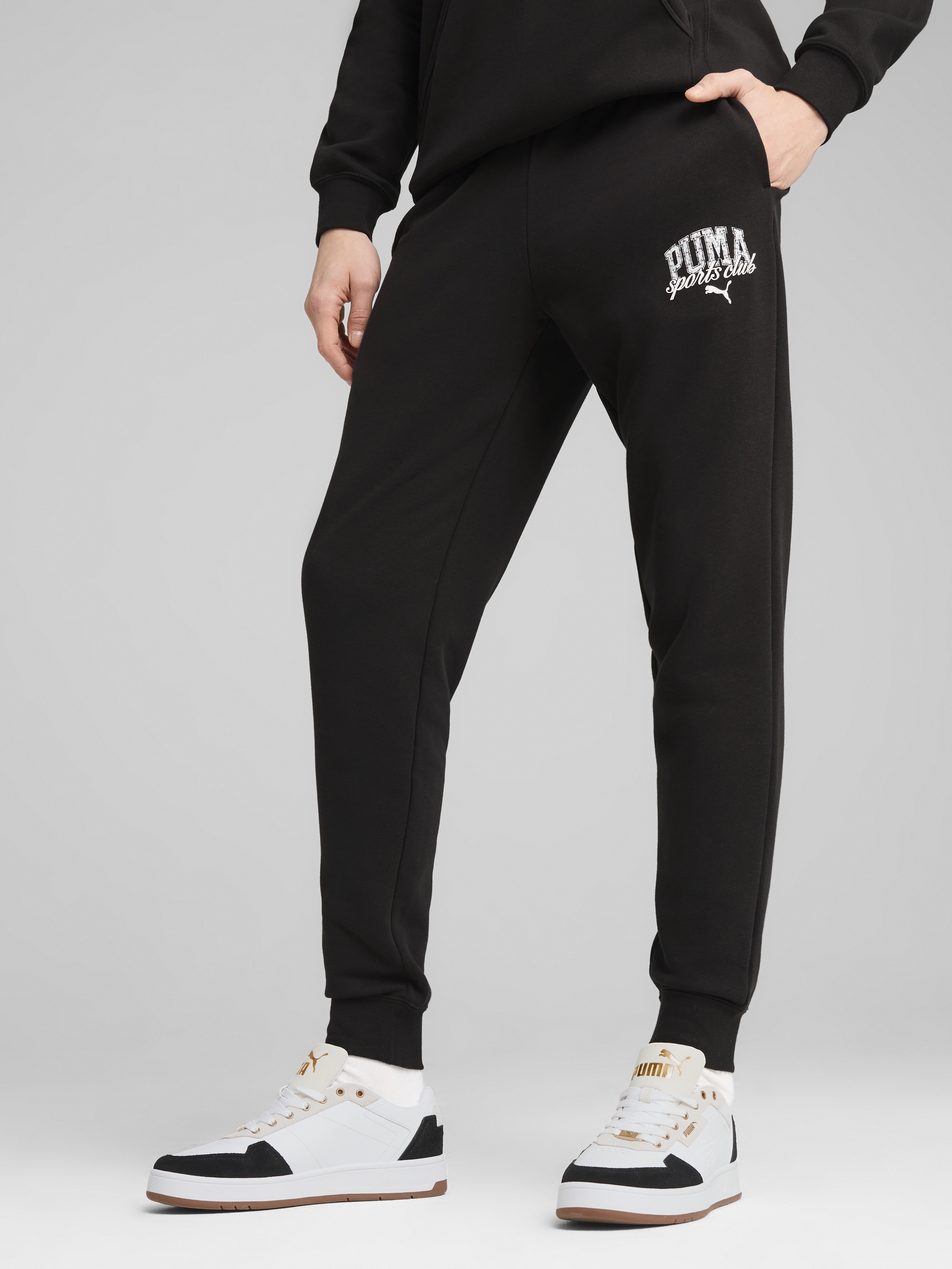 Акція на Спортивні штани чоловічі Puma Class Sweatpants Tr Cl 68465201 XL Black від Rozetka