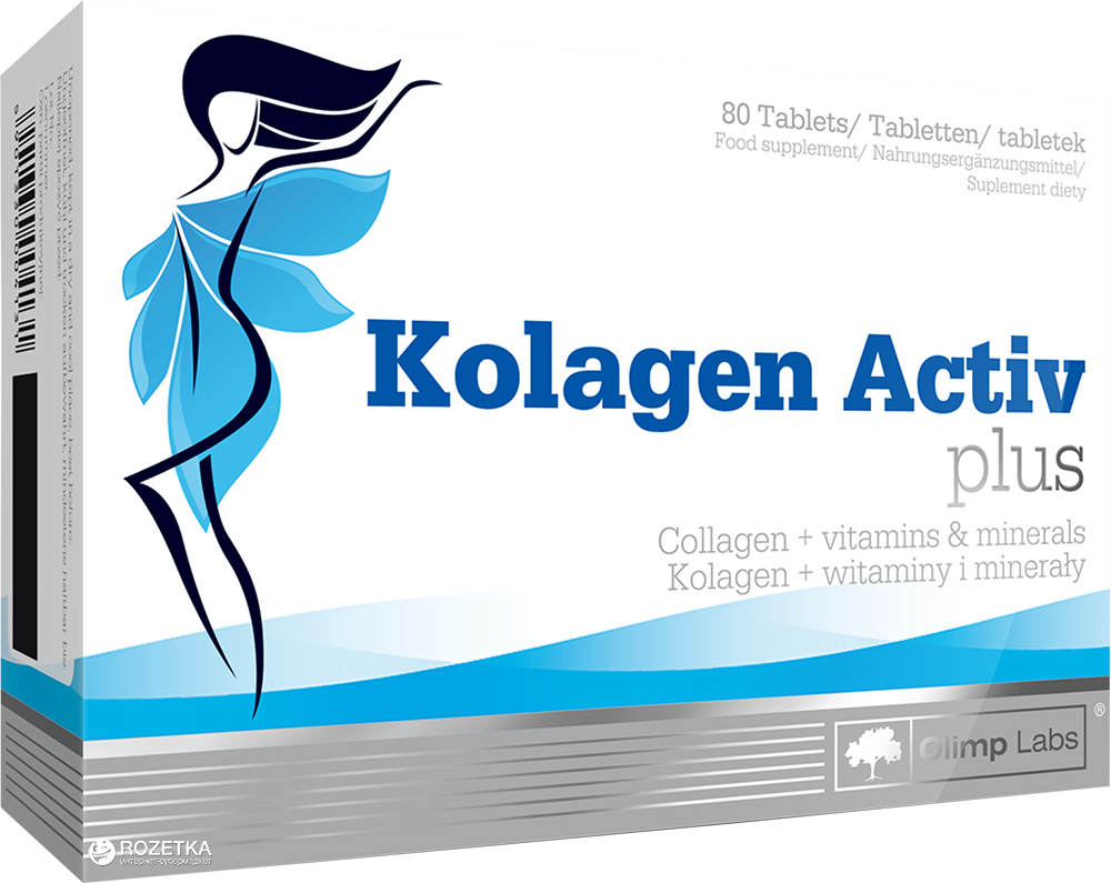

Аминокислота Olimp Kolagen Activ Plus 80 таблеток (5901330004131)